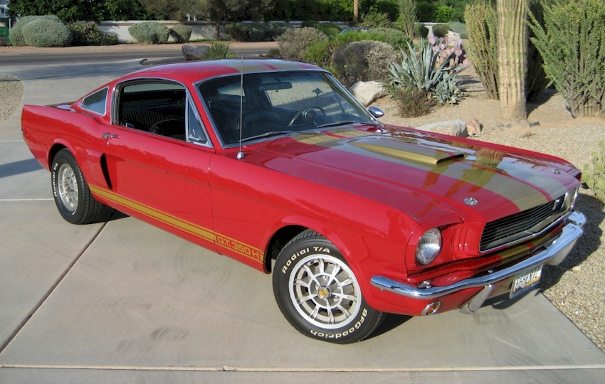 Candy Apple Red 1966 Shelby GT-350H