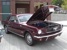 Burgundy 1966 Mustang Hardtop