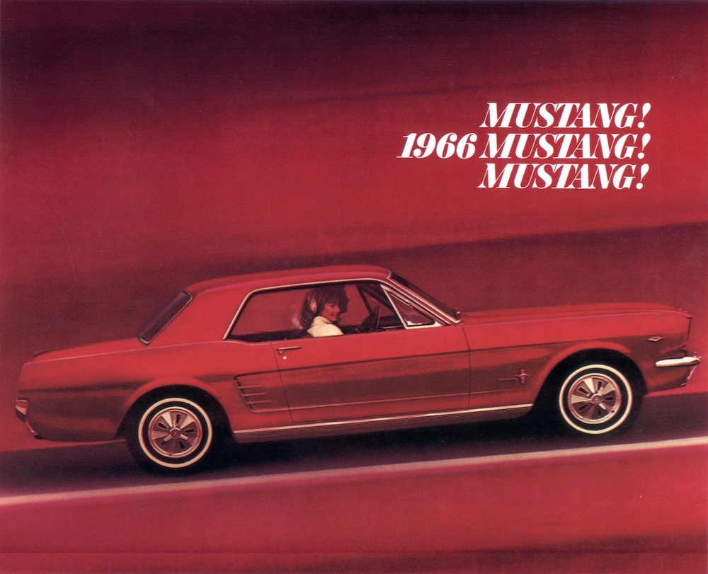 Cover: 1966 Ford Mustang Promotional Brochure