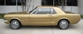 Gold 1966 Millionth Anniversary Mustang hardtop