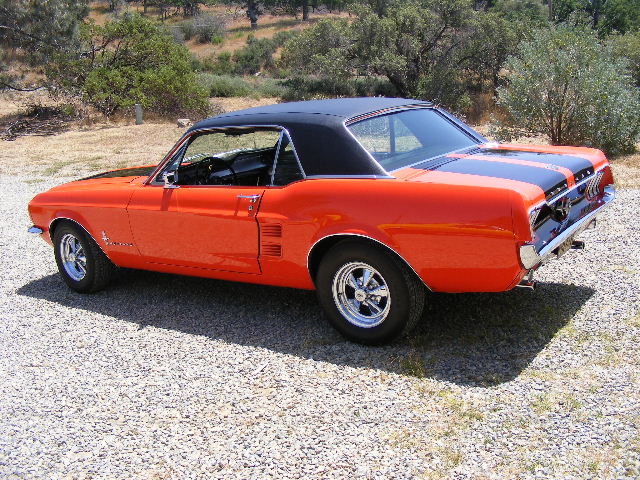 Aspen Red 1967 Mustang Ski Country Special