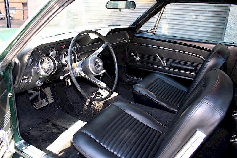 1967 Mustang Interior view