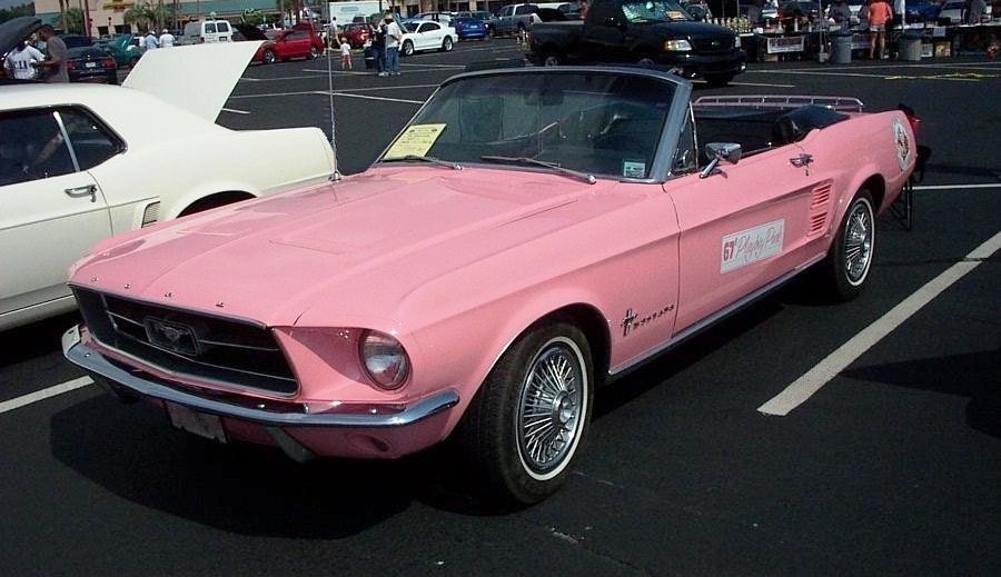Playboy Pink 1967 Ford Mustang 