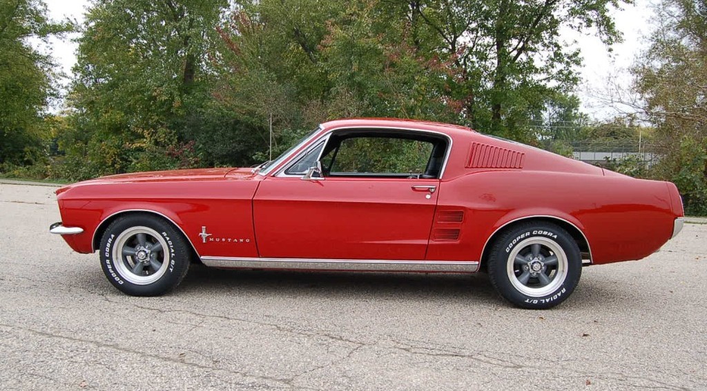 1967 Mustang Eleanor Red
