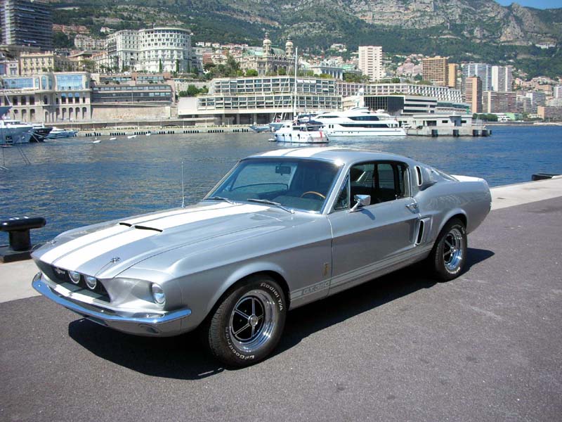 Silver Frost 1967 Mustang Shelby GT350 Fastback