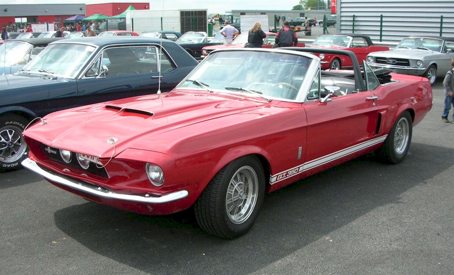 1967 Mustang Red Convertible