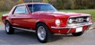 Candyapple Red 1967 Mustang GT Hardtop