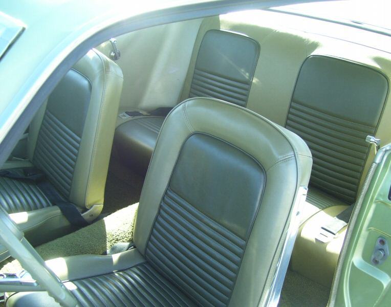 Interior 1967 Mustang Sprint Hardtop