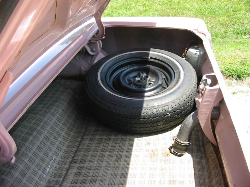 67 Mustang Trunk