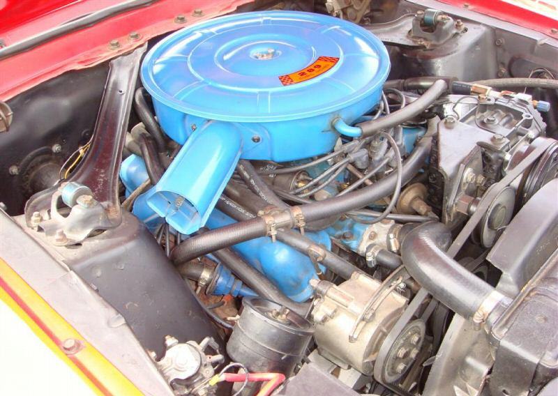 Mustang 1967 C-code 289ci V8 Engine