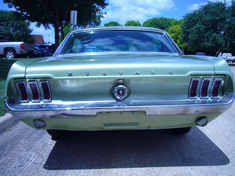 Lime Gold 1967 Mustang Sprint 200 A Hardtop