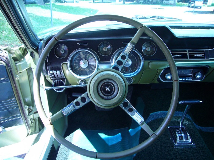 Dash 1967 Mustang Sprint 200 A Hardtop