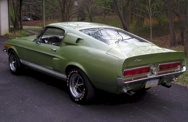 Lime Gold 67 Shelby GT-350