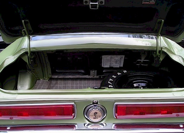 1967 Shelby GT-350 Trunk