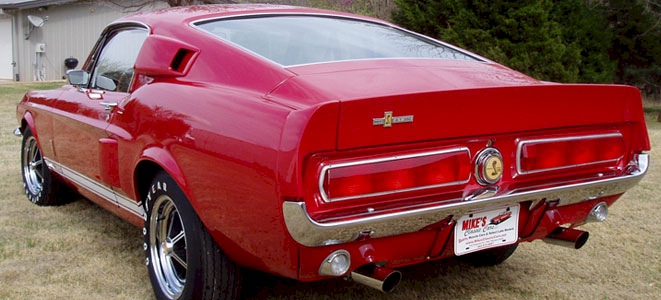 Candy Apple Red 1967 Shelby GT350