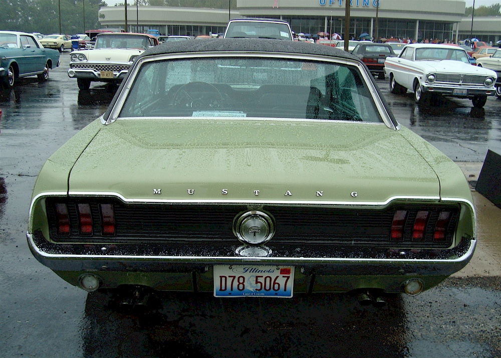 Lime Gold 1967 Mustang GT