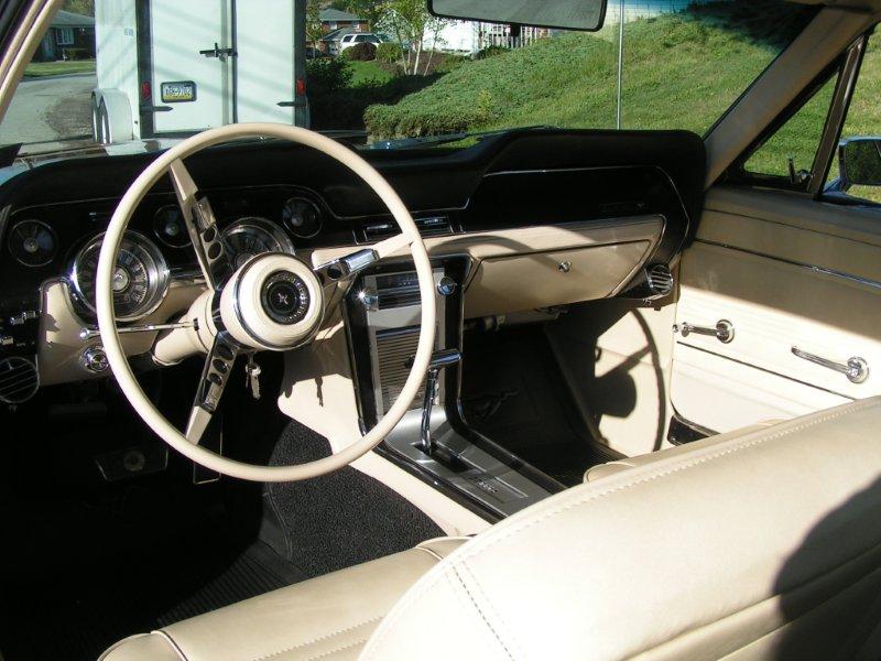 67 Mustang Interior