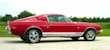 Candy Apple Red 1968 Shelby GT 500