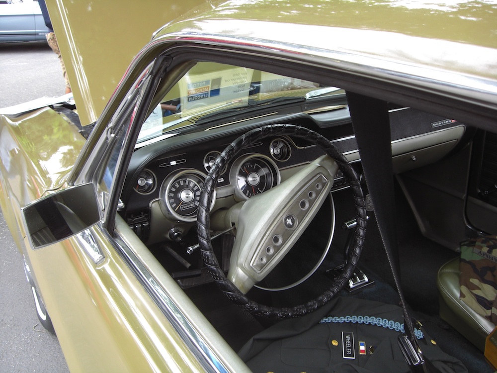 Ivy Gold Interior 1968 Mustang