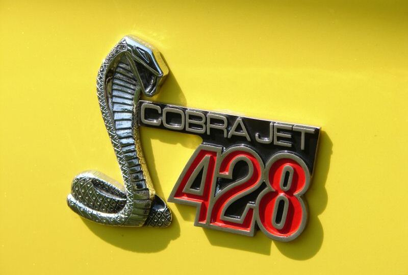 1968 Shelby Cobra Jet 428 emblem