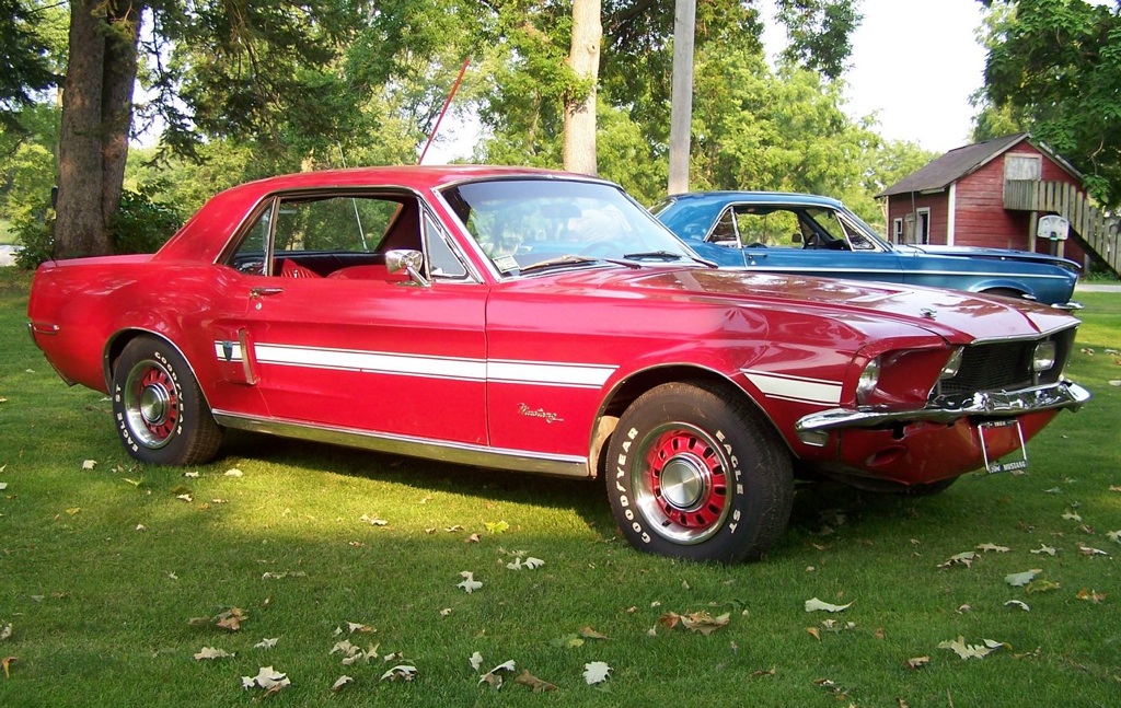 Candy Apple Red 1968 Mustang GT High Country Special