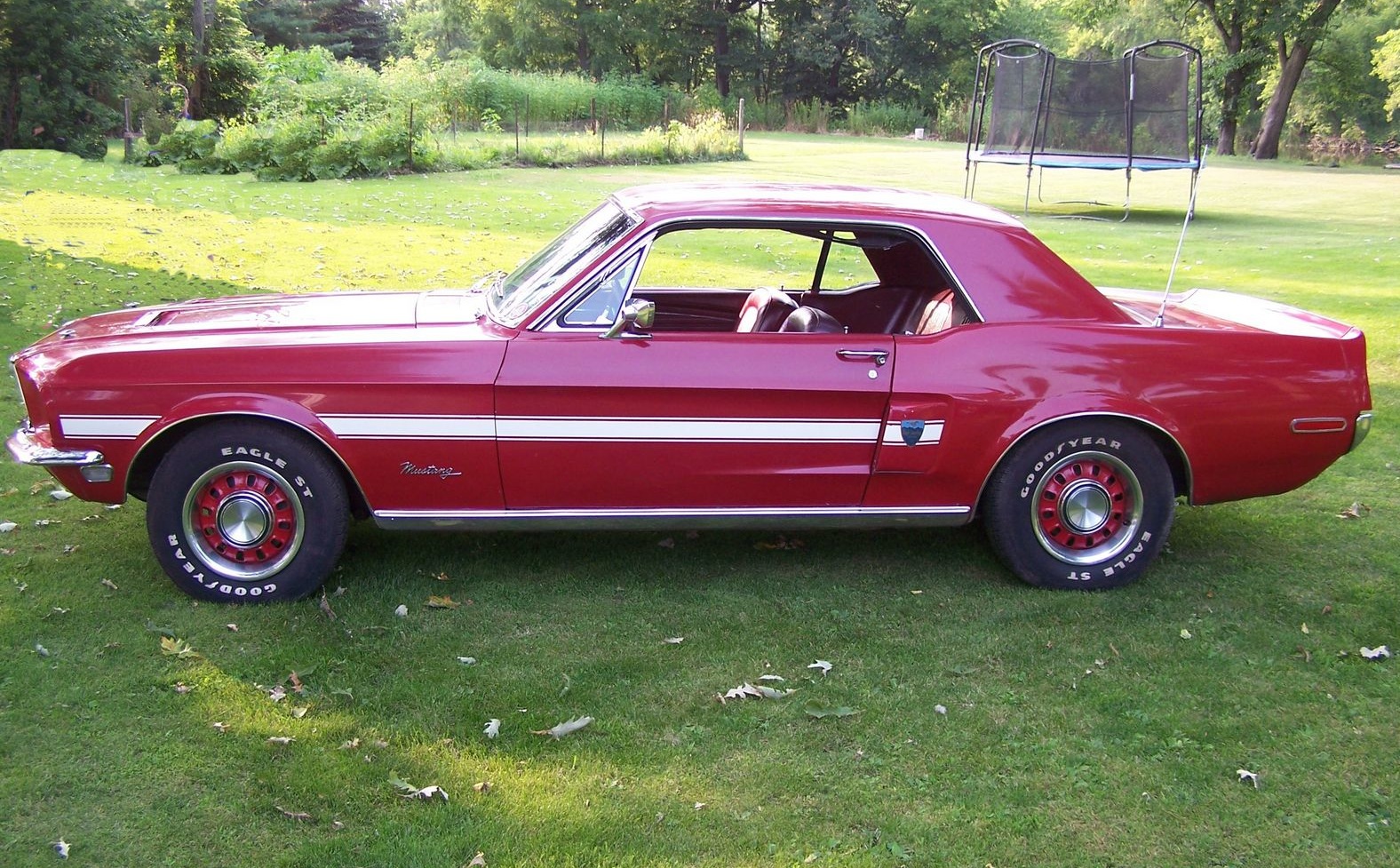 Candy Apple Red 1968 Mustang GT High Country Special