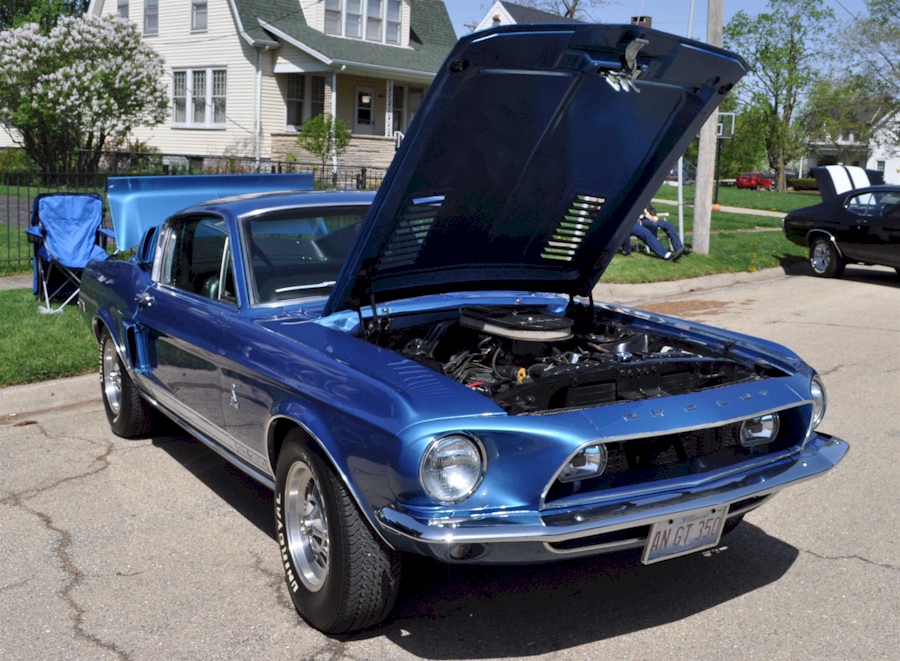 Acapulco Blue 1968 Shelby GT-350