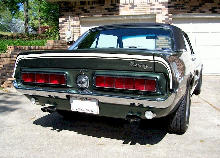 Highland Green 1968 Mustang