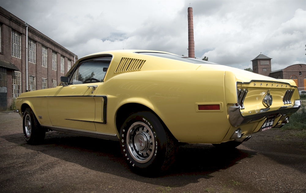 Special Order Yellow 1968 Mustang