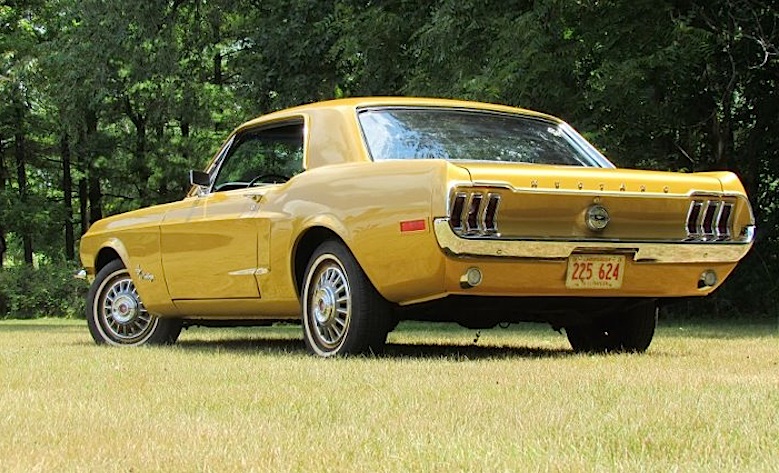 1968 Golden Mustang Limited Edition