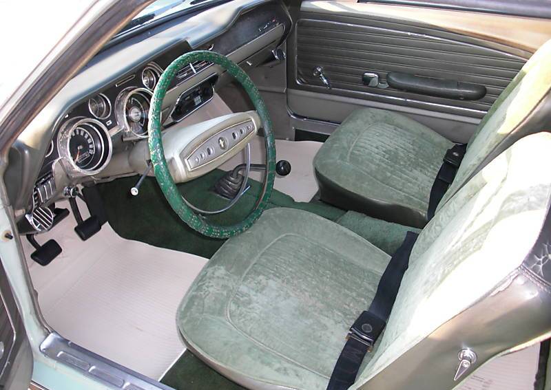 Interior 68 Mustang Hardtop