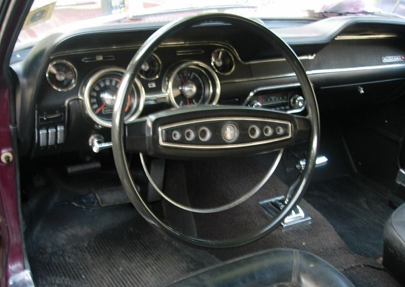 Dash 1968 Mustang Sprint Hardtop