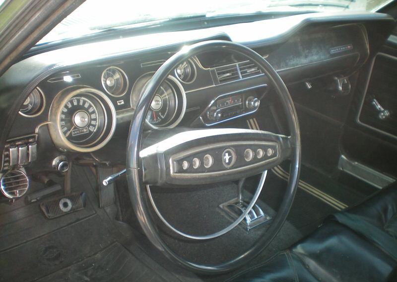 Dash 1968 Mustang Sprint Hardtop