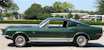 Dark Green 68 Mustang Shelby GT-500KR Fastback