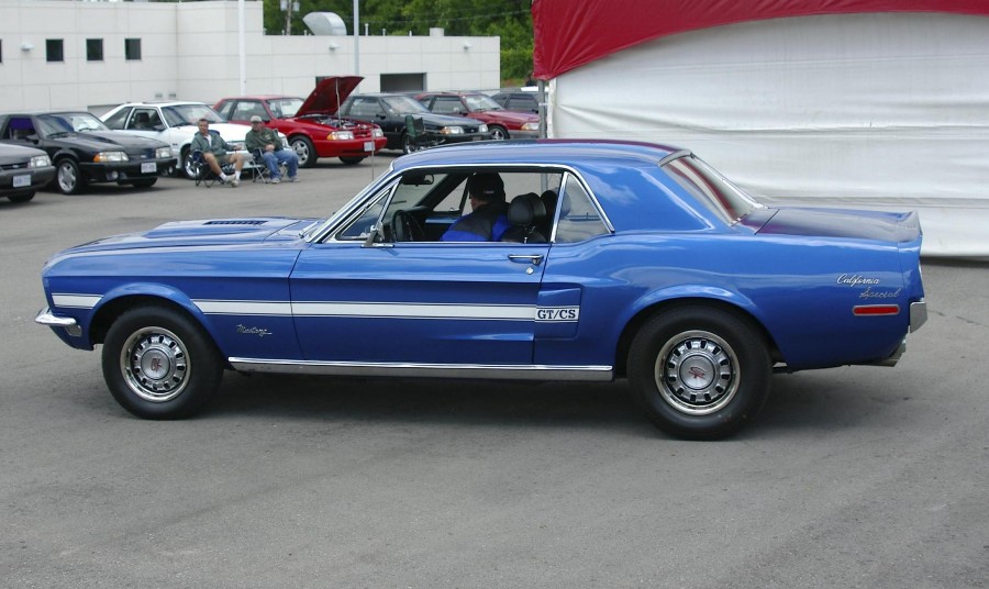 1968 Ford mustang - acapulco blue #6