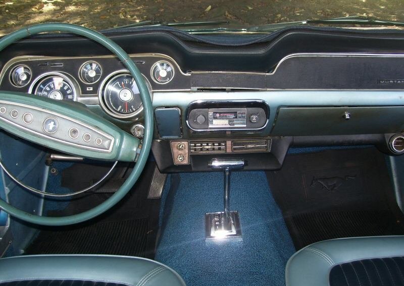 1968 Mustang Dash