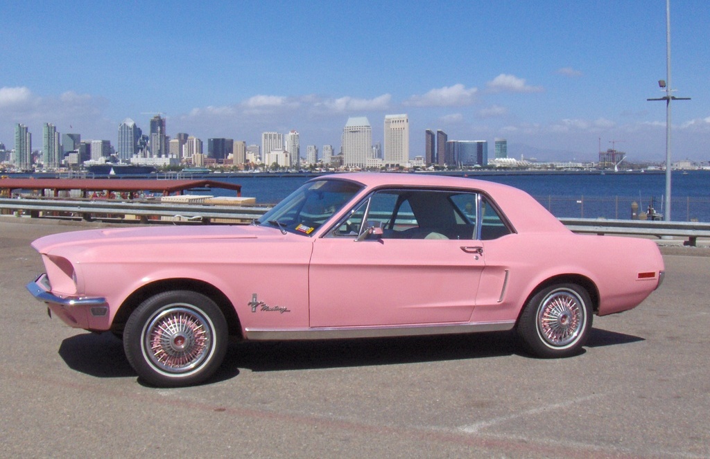 Passionate Pink 1968 Ford Mustang - Paint Cross Reference