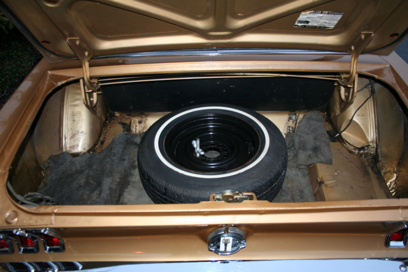 Trunk 68 Mustang Convertible