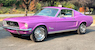 Powerful Purple 1968 Rainbow of Colors promotional Mustang