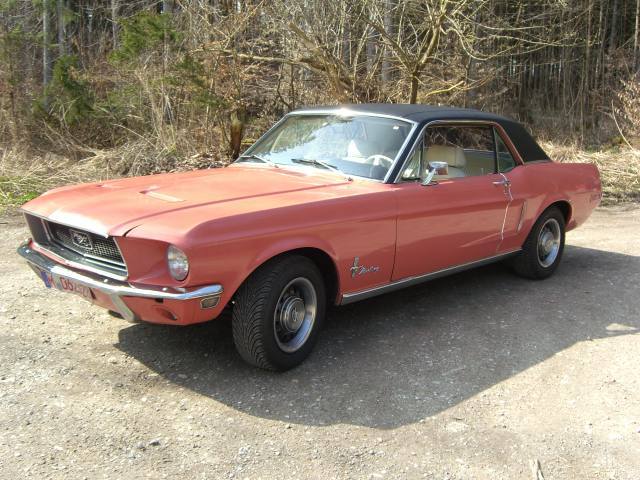 Caribbean Coral 1968 Mustang Rainbow of Colors Promotional Hardtop
