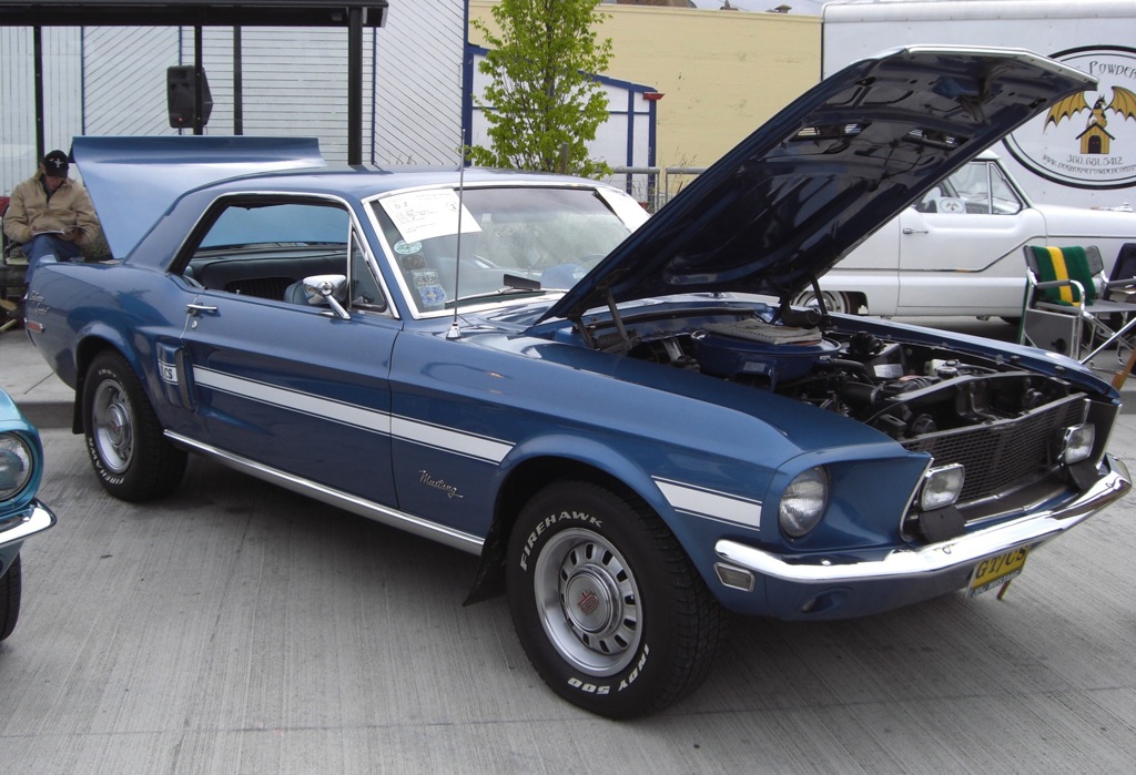 1969 Ford Mustang Acapulco Blue