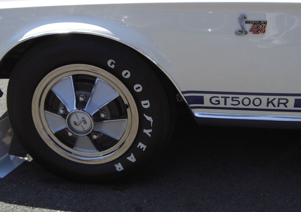 Shelby Wheel and 428 Cobra Jet Emblem