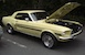 Meadowlark Yellow 1968 Mustang GT/CS Hardtop