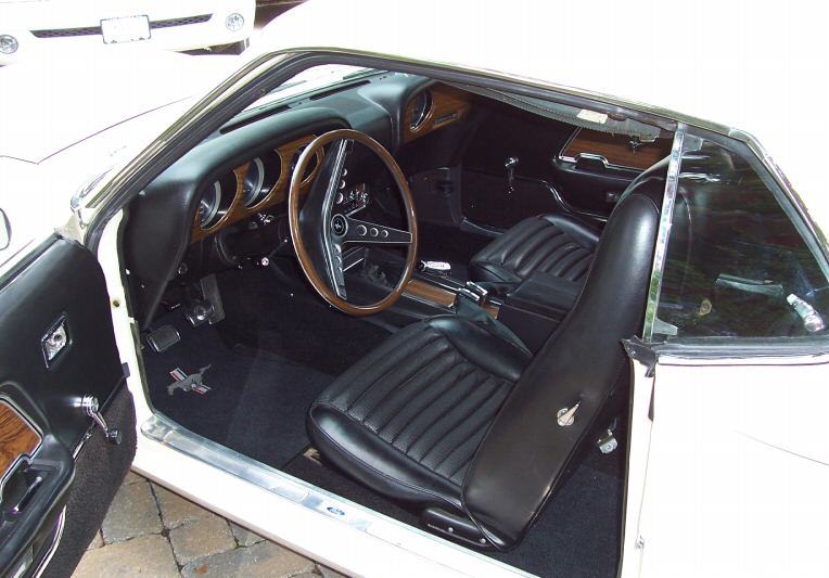 Interior 1969 Mustang Boss 429 Fastback