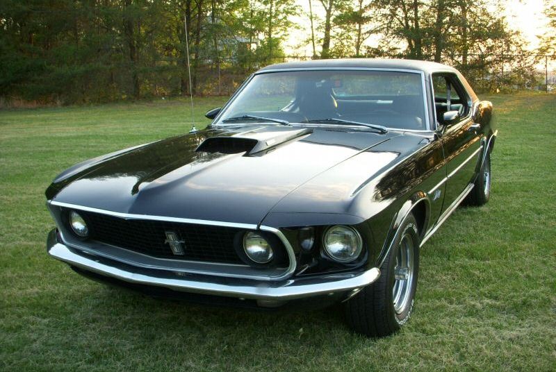 Raven Black 1969 Mustang Grande Hardtop