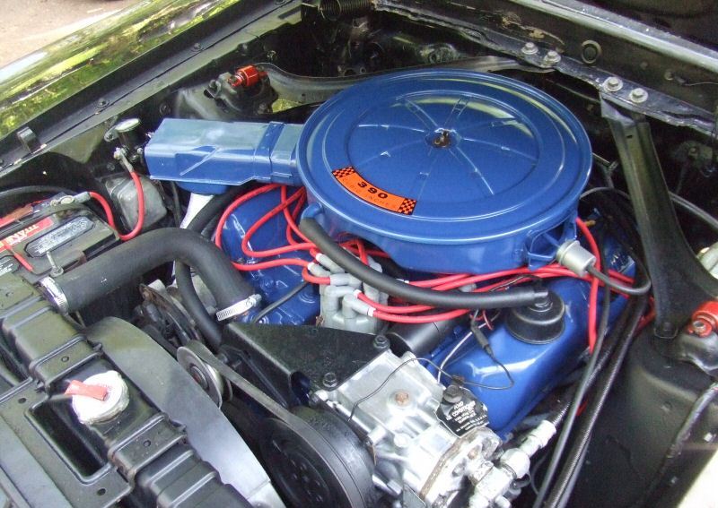 Mustang 1969 S-code 390ci V8 Engine
