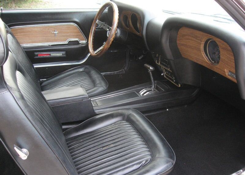 Interior 1969 Mustang Mach 1 Fastback