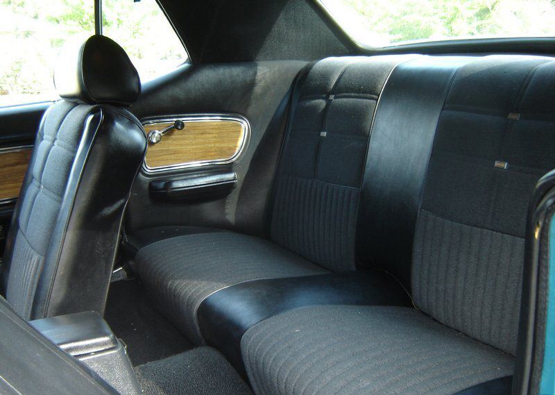 Back Seat 1969 Mustang Grande Hardtop