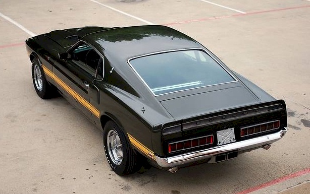 Black Jade 1969 Shelby GT-500