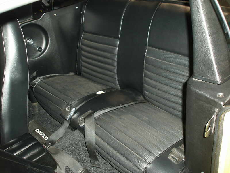 Back Seat 69 Shelby GT500 Convertible